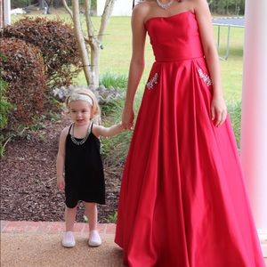 Red Formal dress